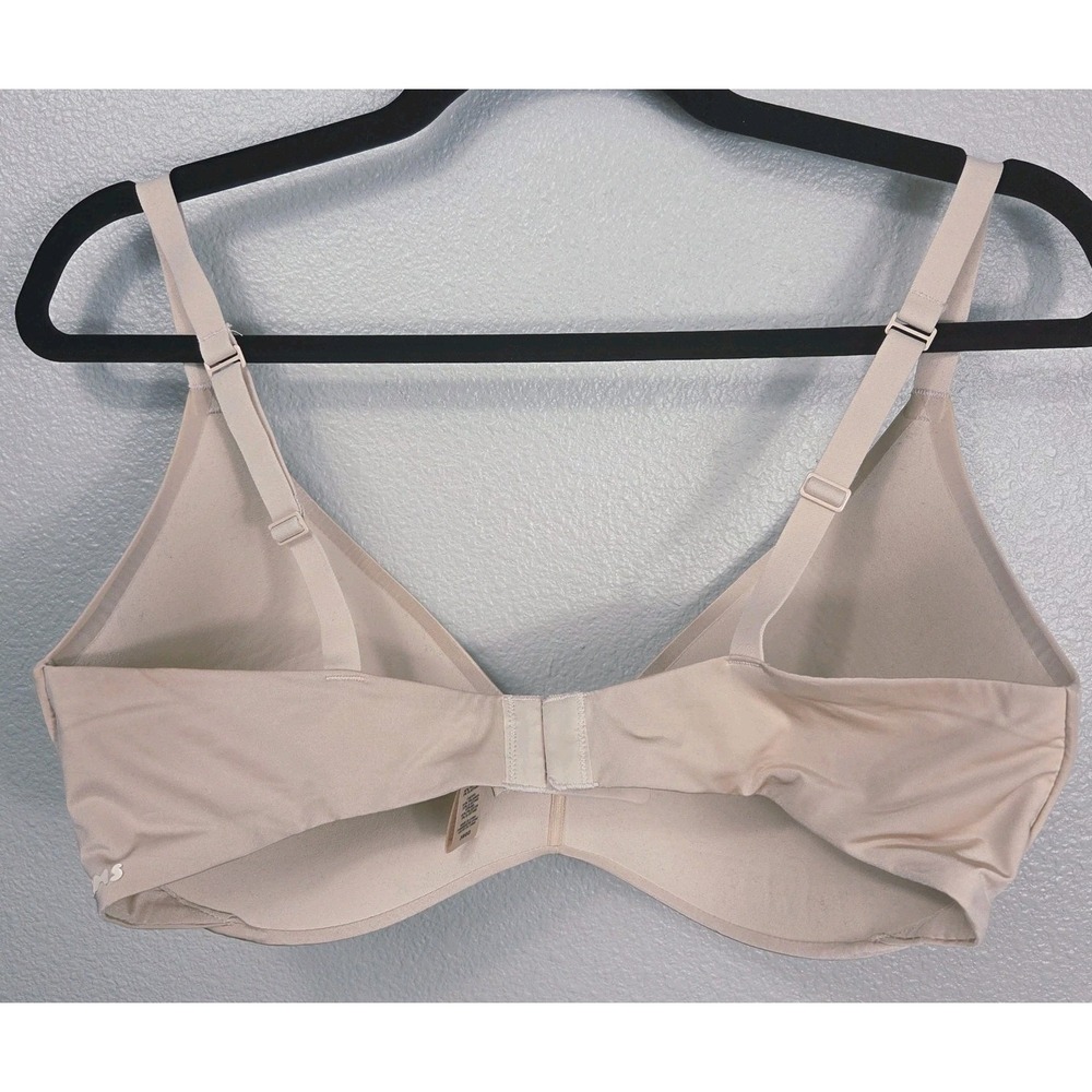 Skims Wireless Lightly Lined T-Shirt Bra 38DD Nude‎ Seamless - Picture 4 of 5